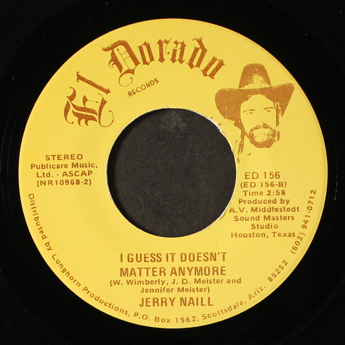 her cheatin heart / i guess it doesn't matter anymore by JERRY NAILL