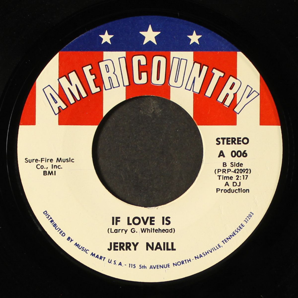 texas dance hall girl / if love is by JERRY NAILL