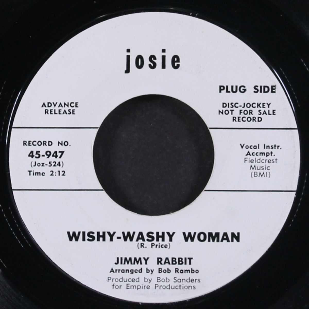 wishy washy woman / my girl by JIMMY RABBIT