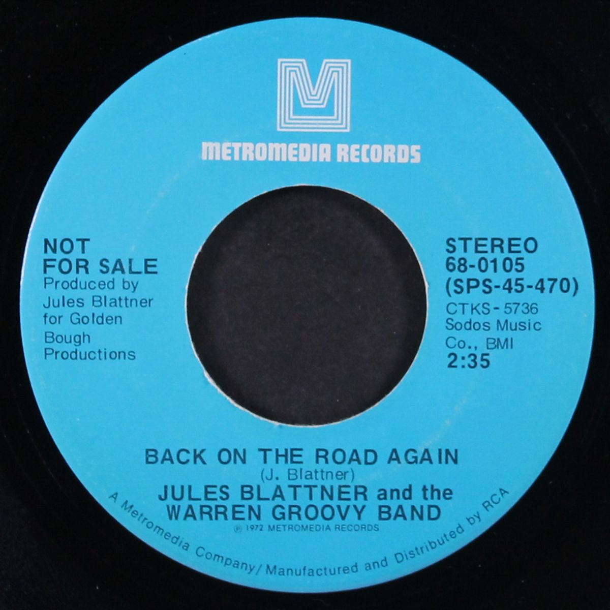back on the road again / mono by JULES BLATTNER