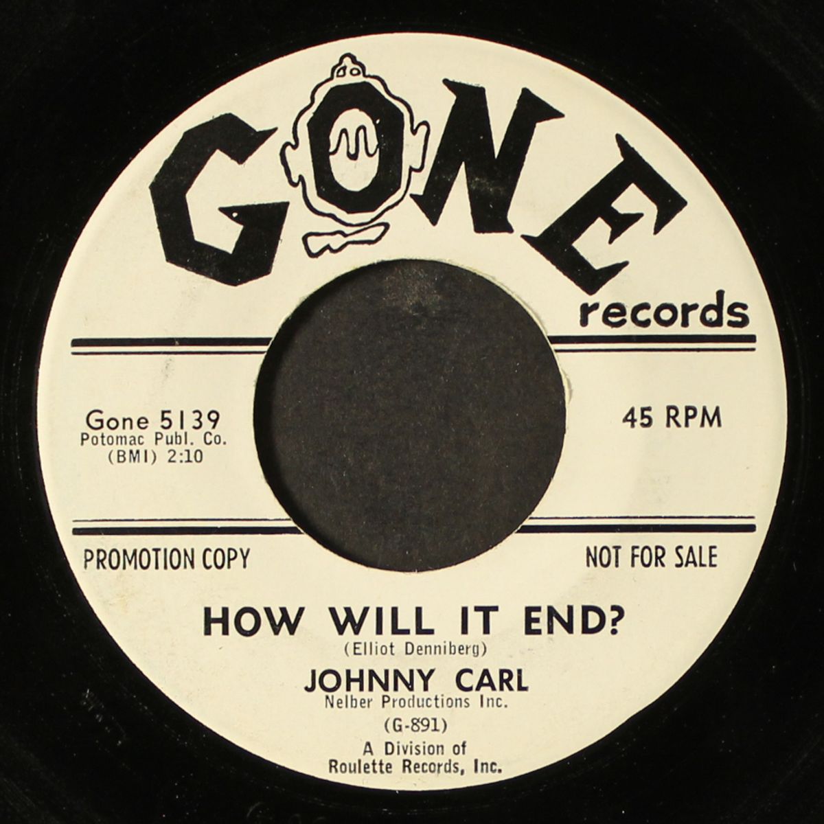 how will it end? / let's get together by JOHNNY CARL