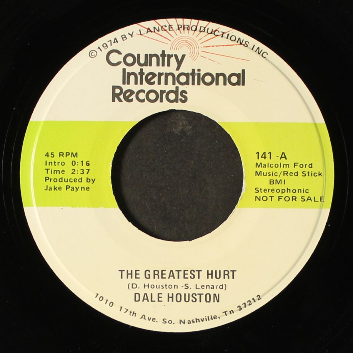 the greatest hurt / girls will be the death of me by DALE HOUSTON