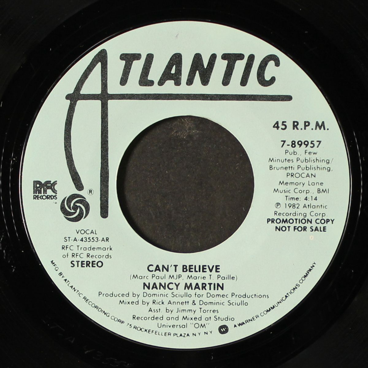 can't believe / mono by NANCY MARTIN