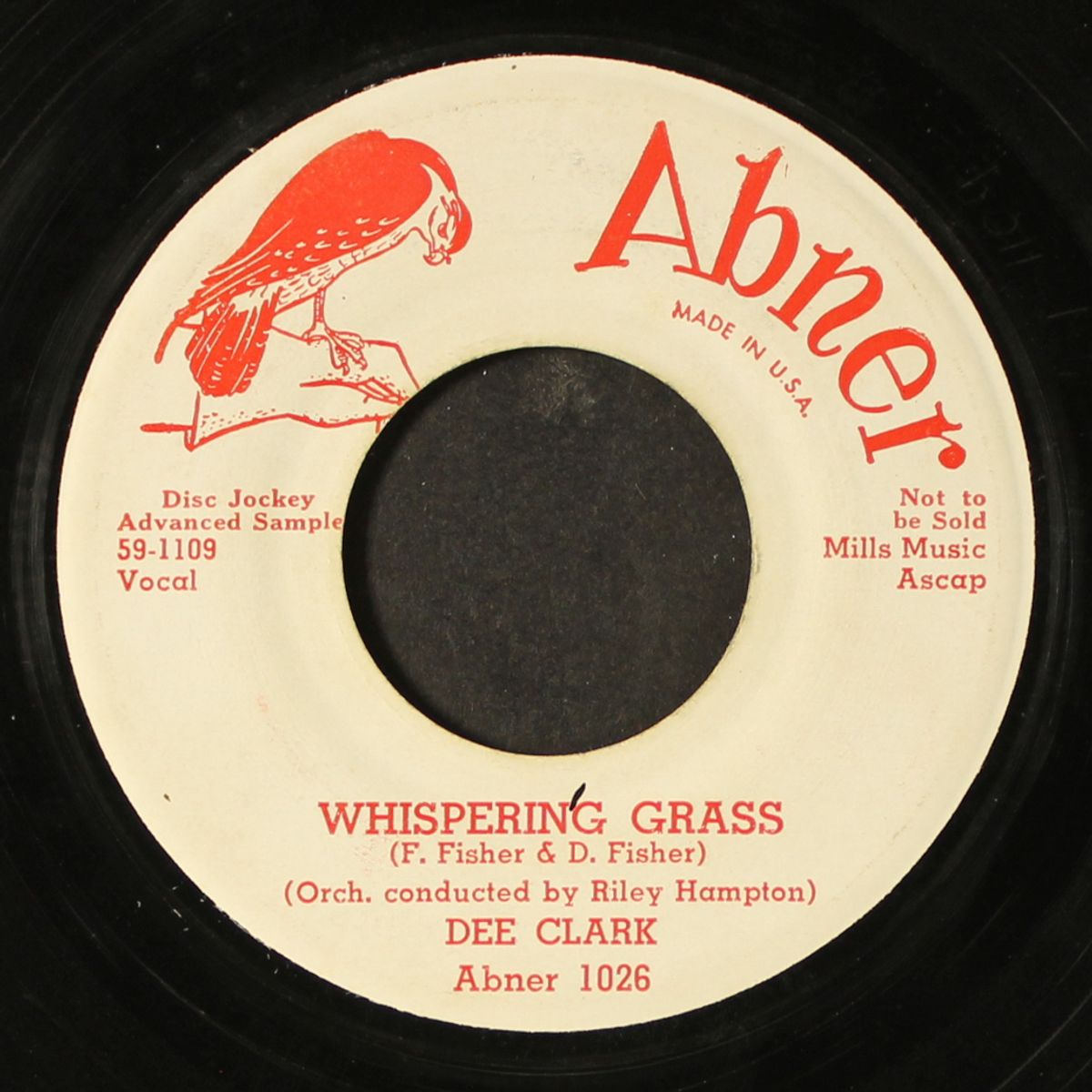just keep it up / whispering grass by DEE CLARK