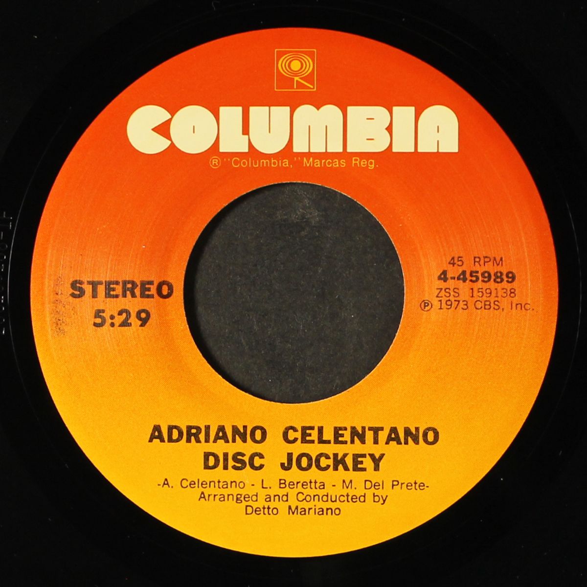 prisencólinensináinciúsol / disc jockey by ADRIANO CELENTANO