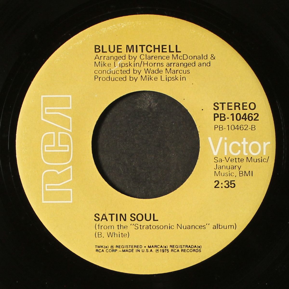 creepin' / satin soul by BLUE MITCHELL