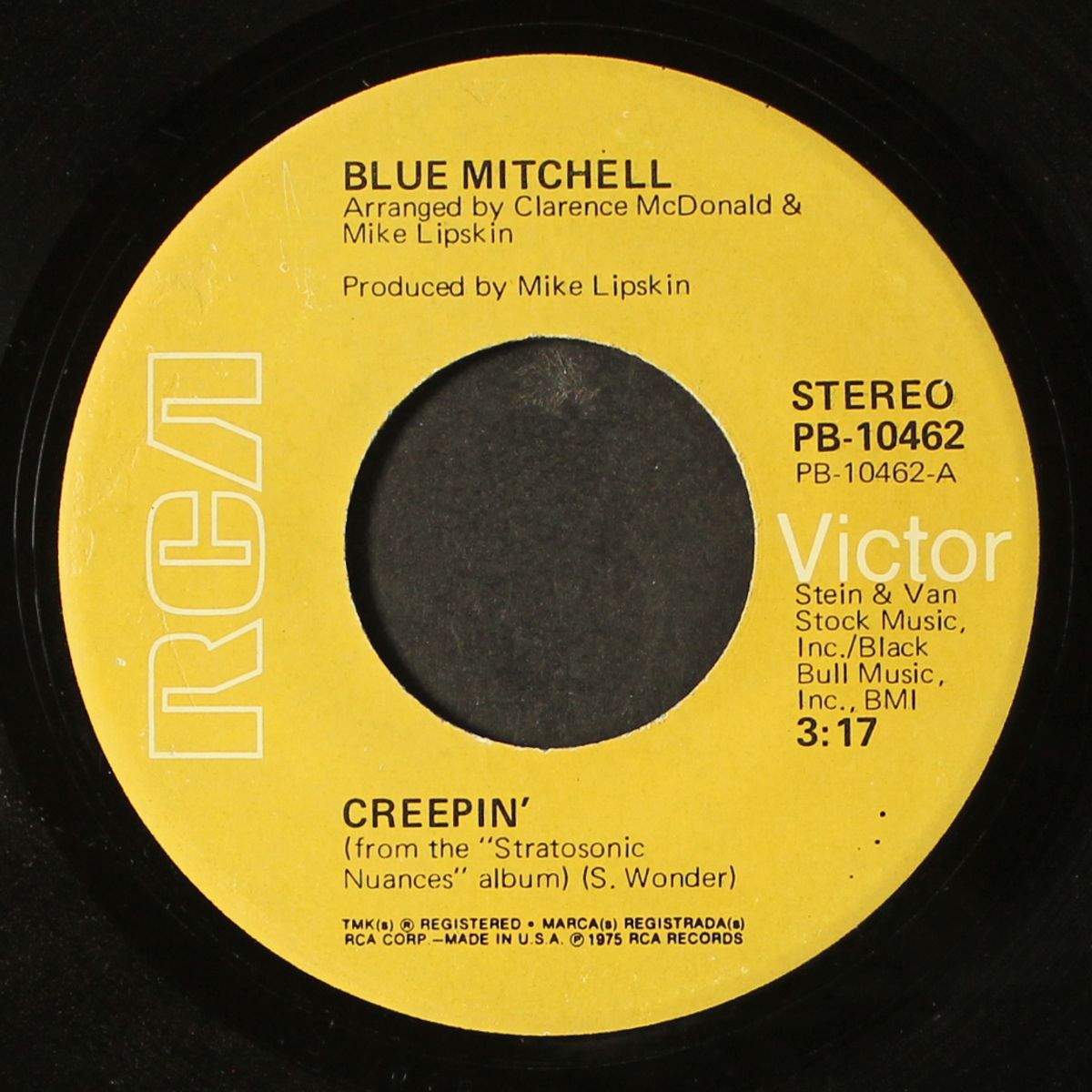 creepin' / satin soul by BLUE MITCHELL