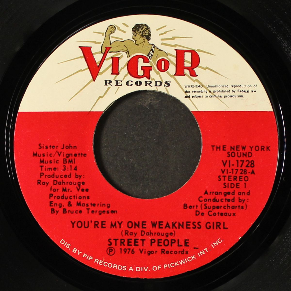 you're my one weakness girl / you're the girl i love by STREET PEOPLE