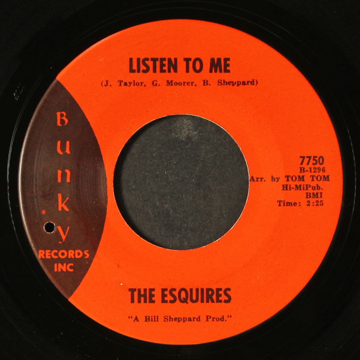 get on up / listen to me by ESQUIRES