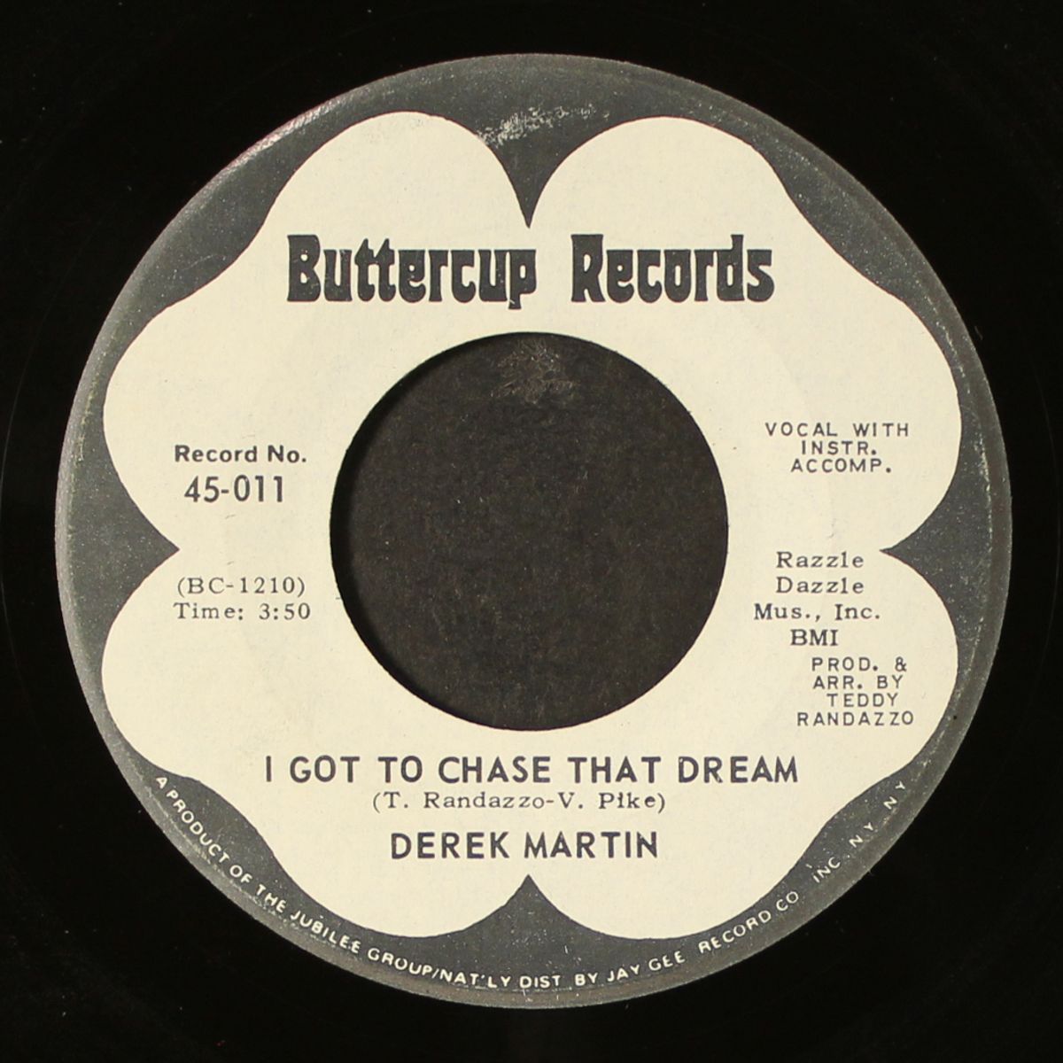 i got to chase that dream by DEREK MARTIN