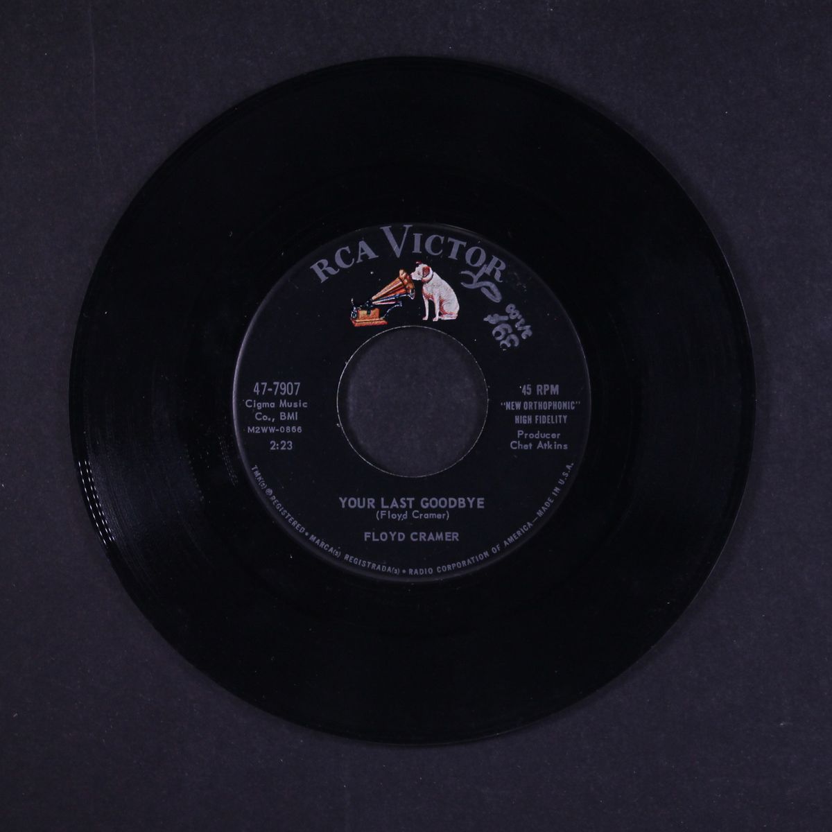 your last goodbye by FLOYD CRAMER
