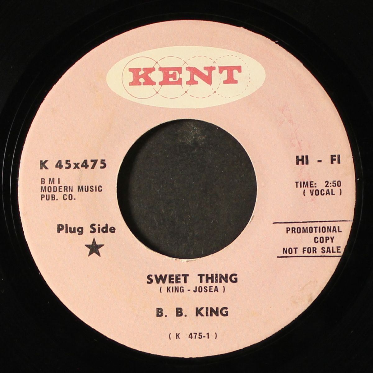 sweet thing / soul beat by B.B. KING