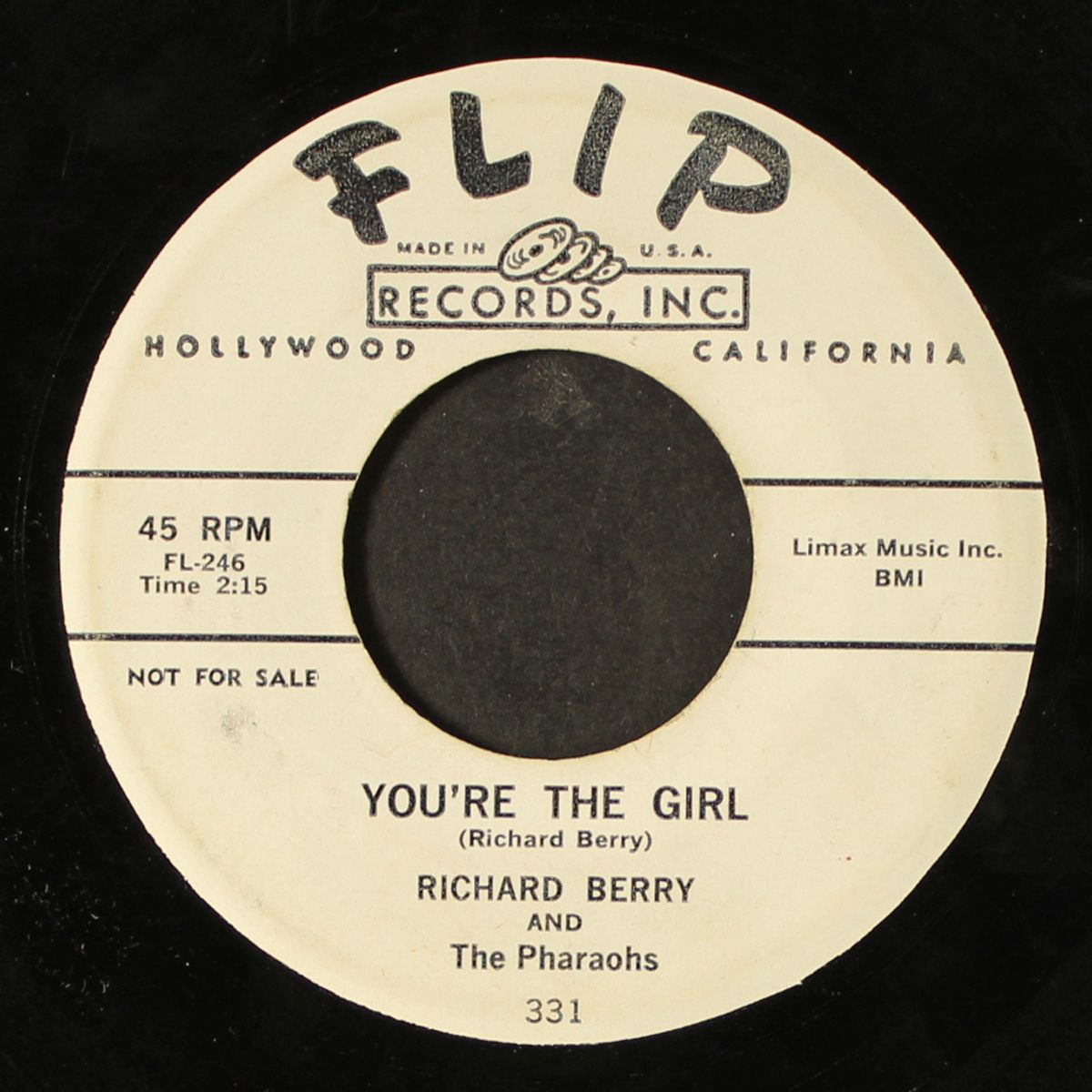 you're the girl / you look so good by RICHARD BERRY & PHARAOHS