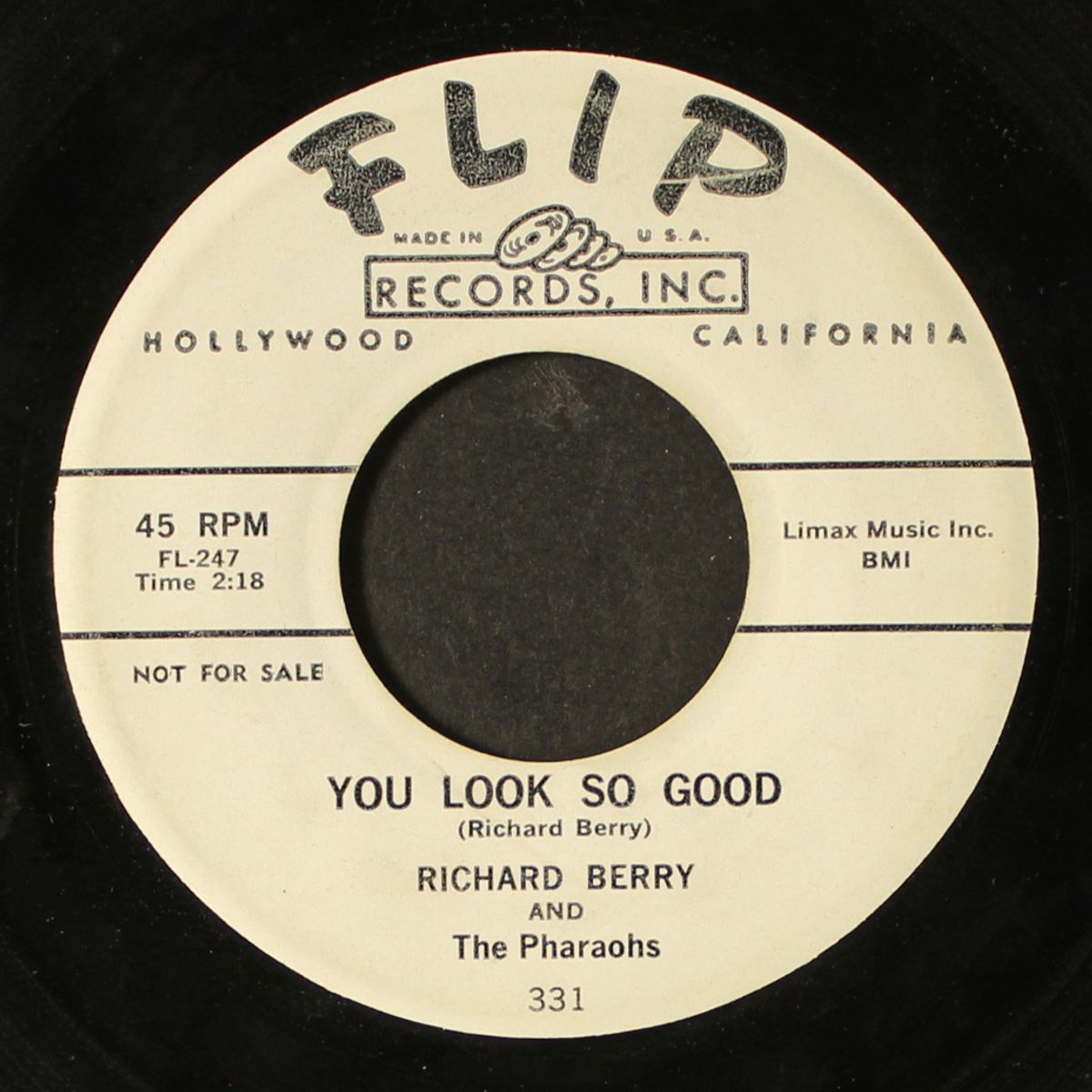you're the girl / you look so good by RICHARD BERRY & PHARAOHS