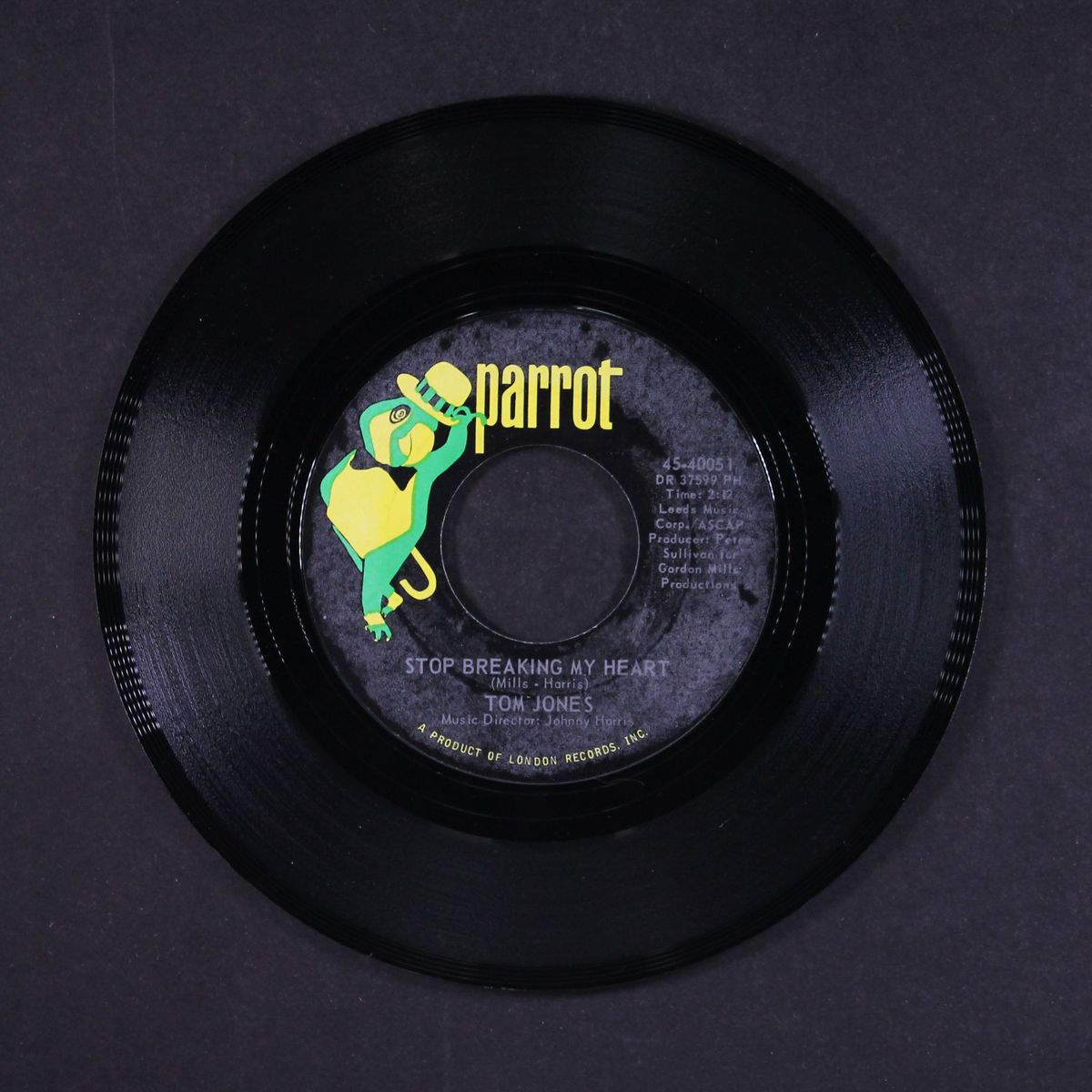 stop breaking my heart / i (who have nothing) by TOM JONES