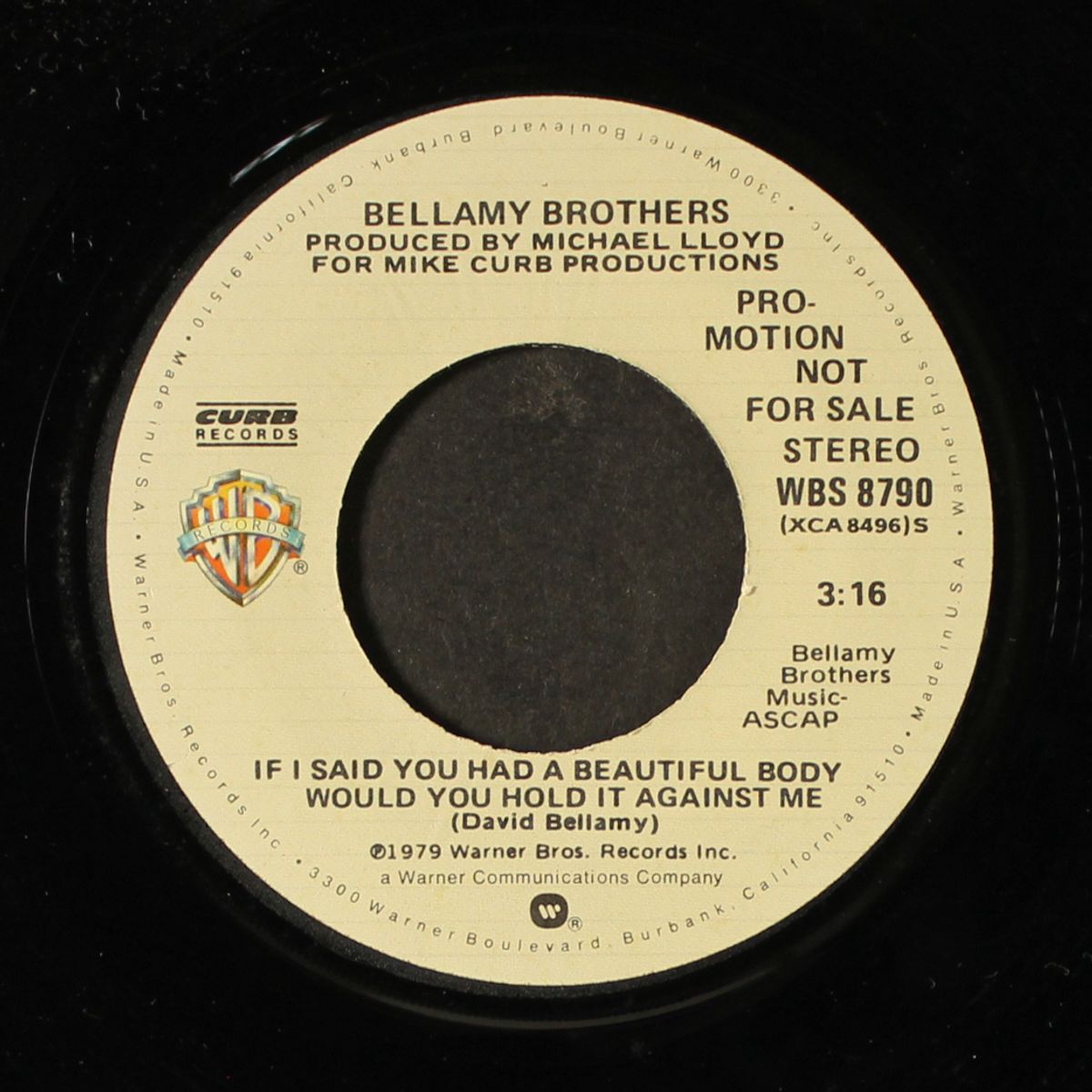 if i said you had a beautiful body / mono by BELLAMY BROTHERS