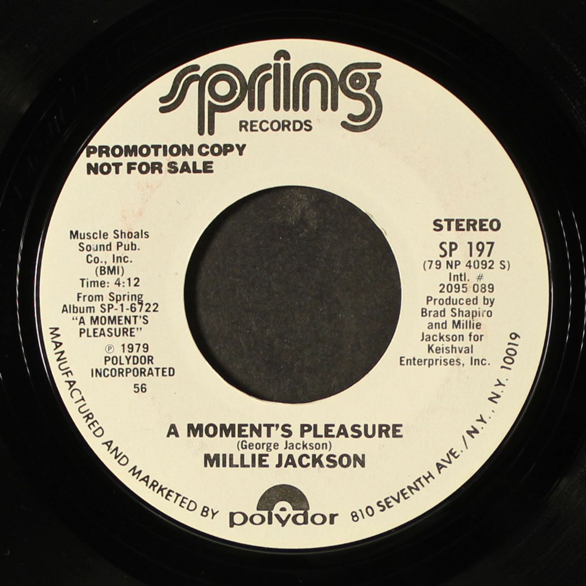 a moment's pleasure / same by MILLIE JACKSON
