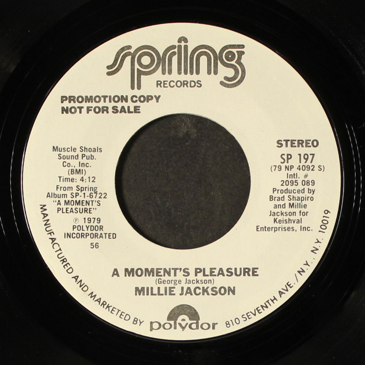 a moment's pleasure / same by MILLIE JACKSON