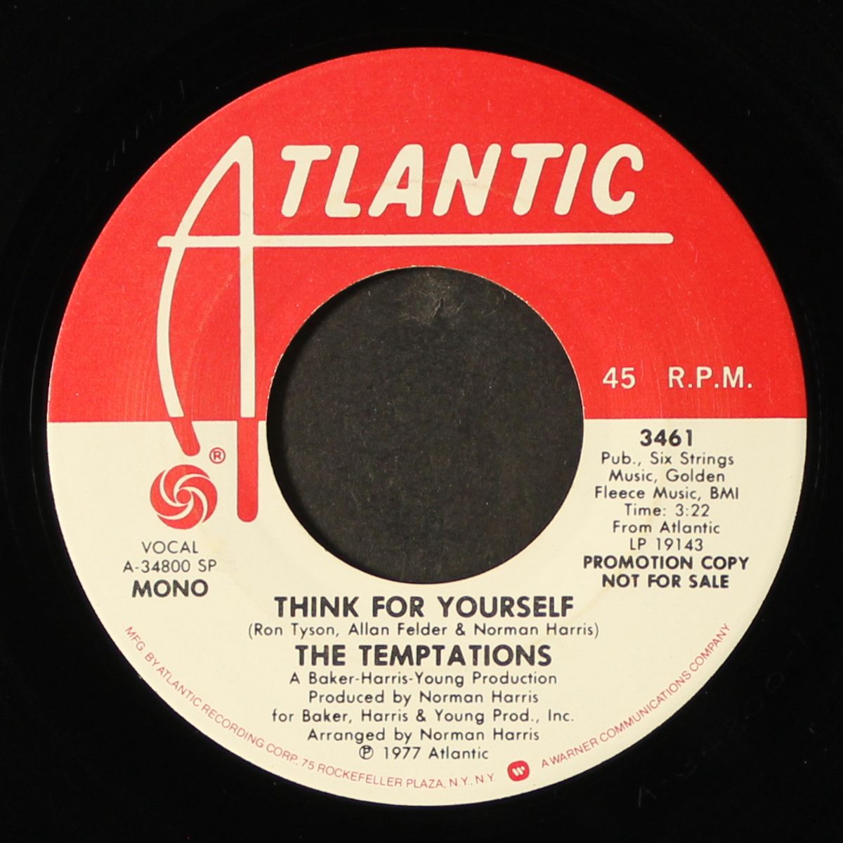 think for yourself / mono by TEMPTATIONS