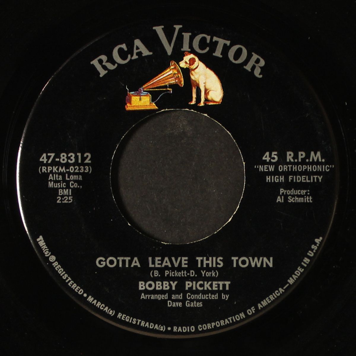 smoke! smoke! smoke! / gotta leave this town by BOBBY 'BORIS' PICKETT