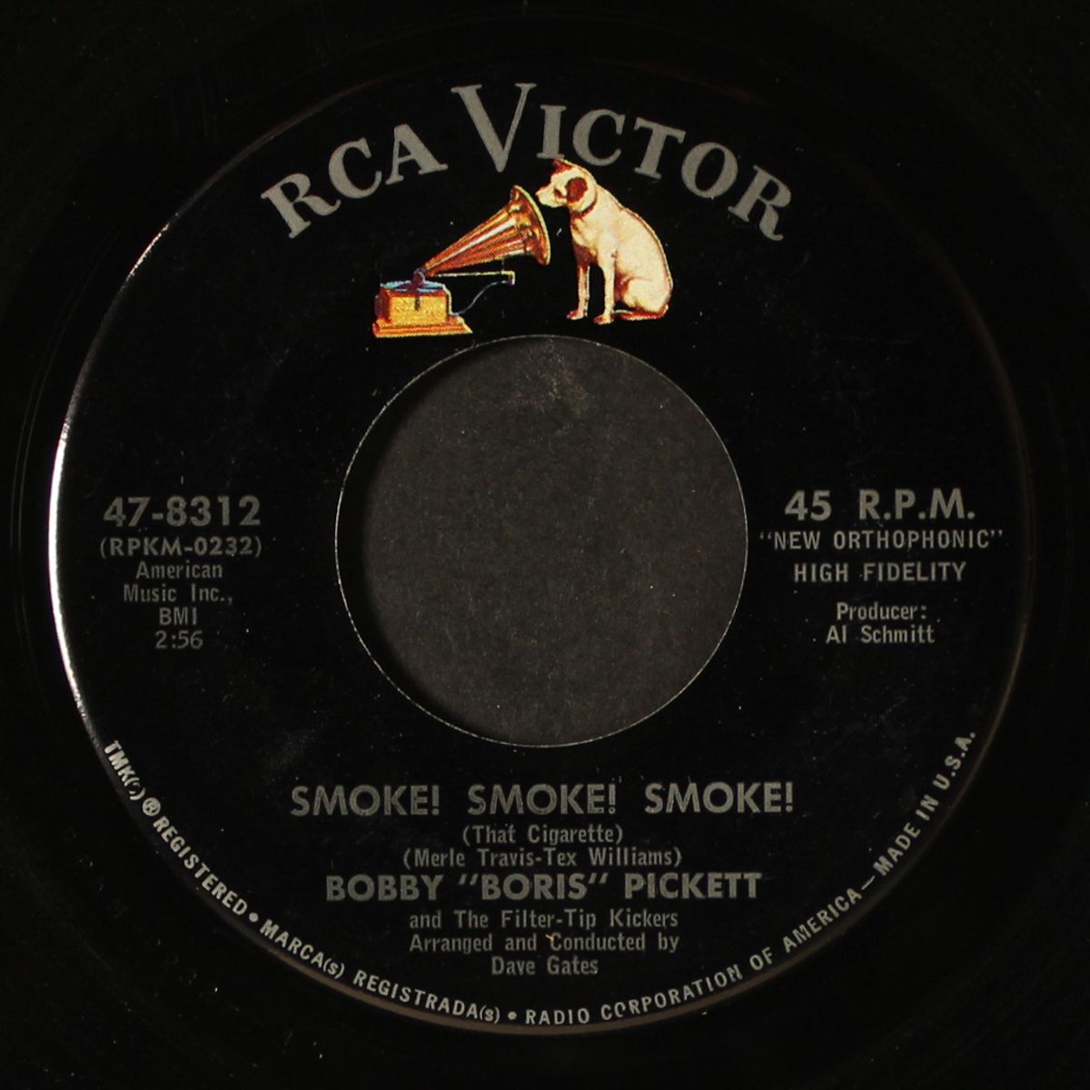 smoke! smoke! smoke! / gotta leave this town by BOBBY 'BORIS' PICKETT