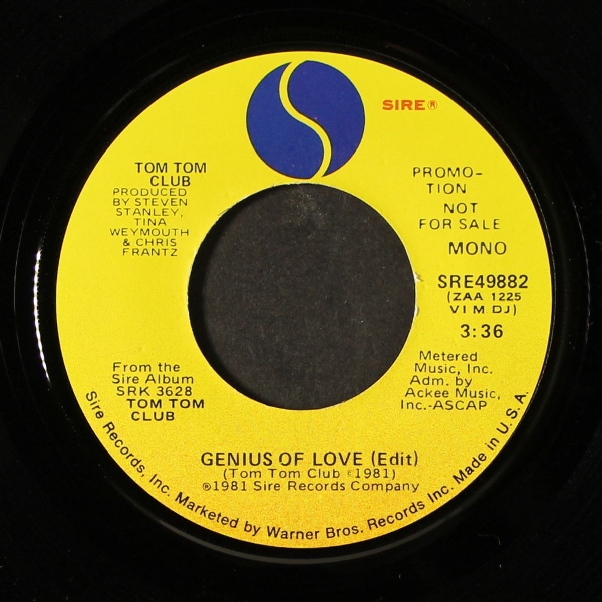 genius of love / mono by TOM TOM CLUB