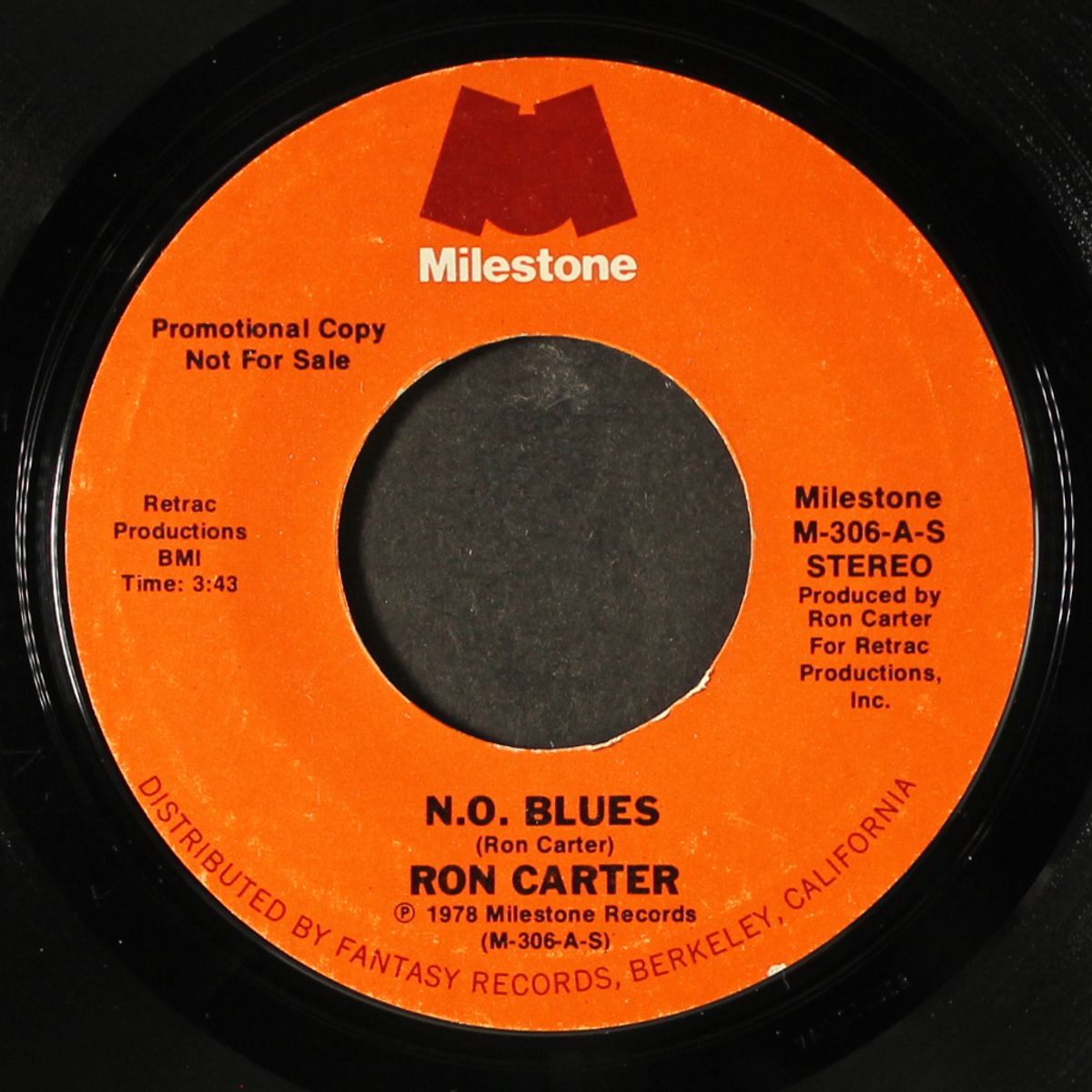 n.o. blues / mono by RON CARTER