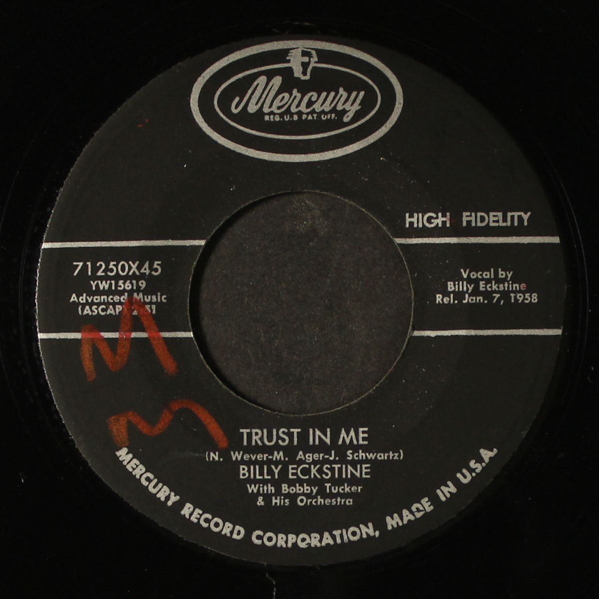 trust in me / gigi by BILLY ECKSTINE