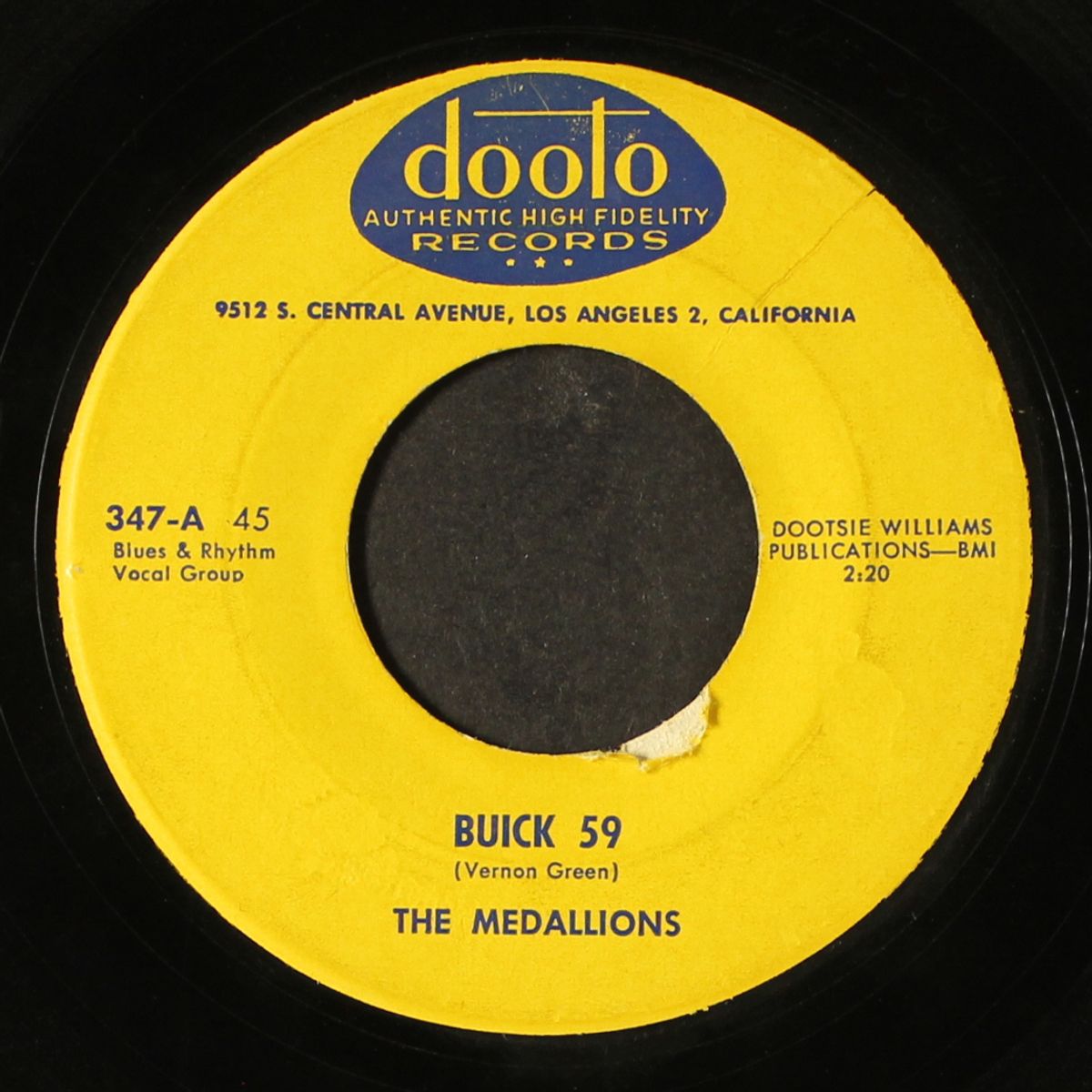 the letter / buick 59 by MEDALLIONS