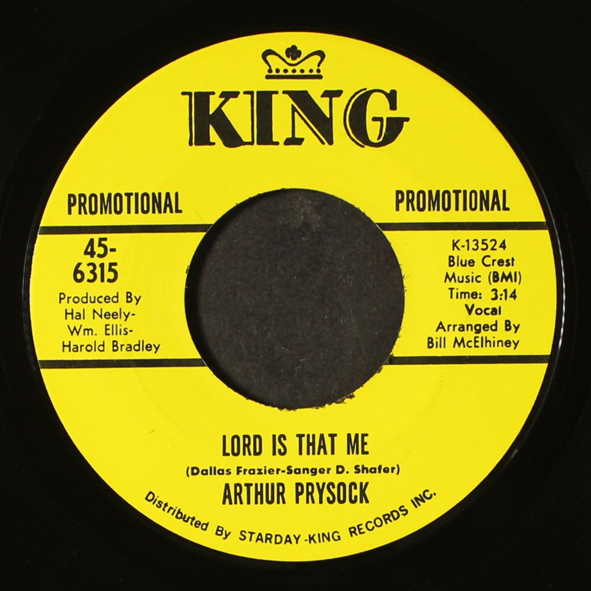 my home is no home without you / lord is that me by ARTHUR PRYSOCK