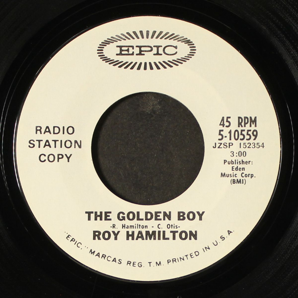 the golden boy / same by ROY HAMILTON