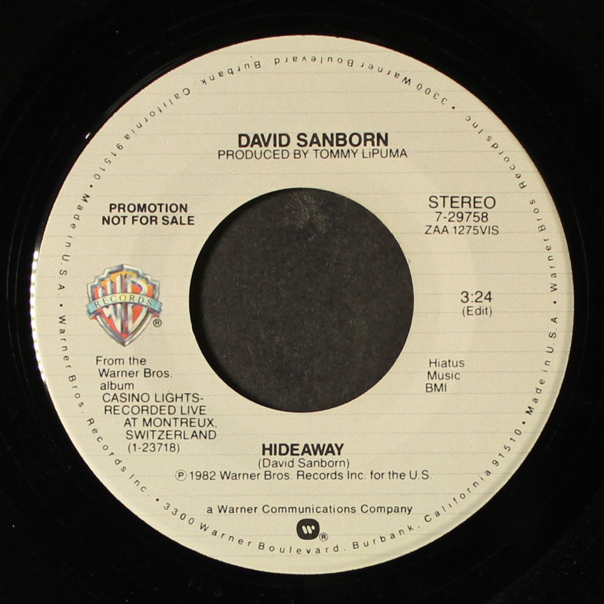 hideaway / mono by DAVID SANBORN