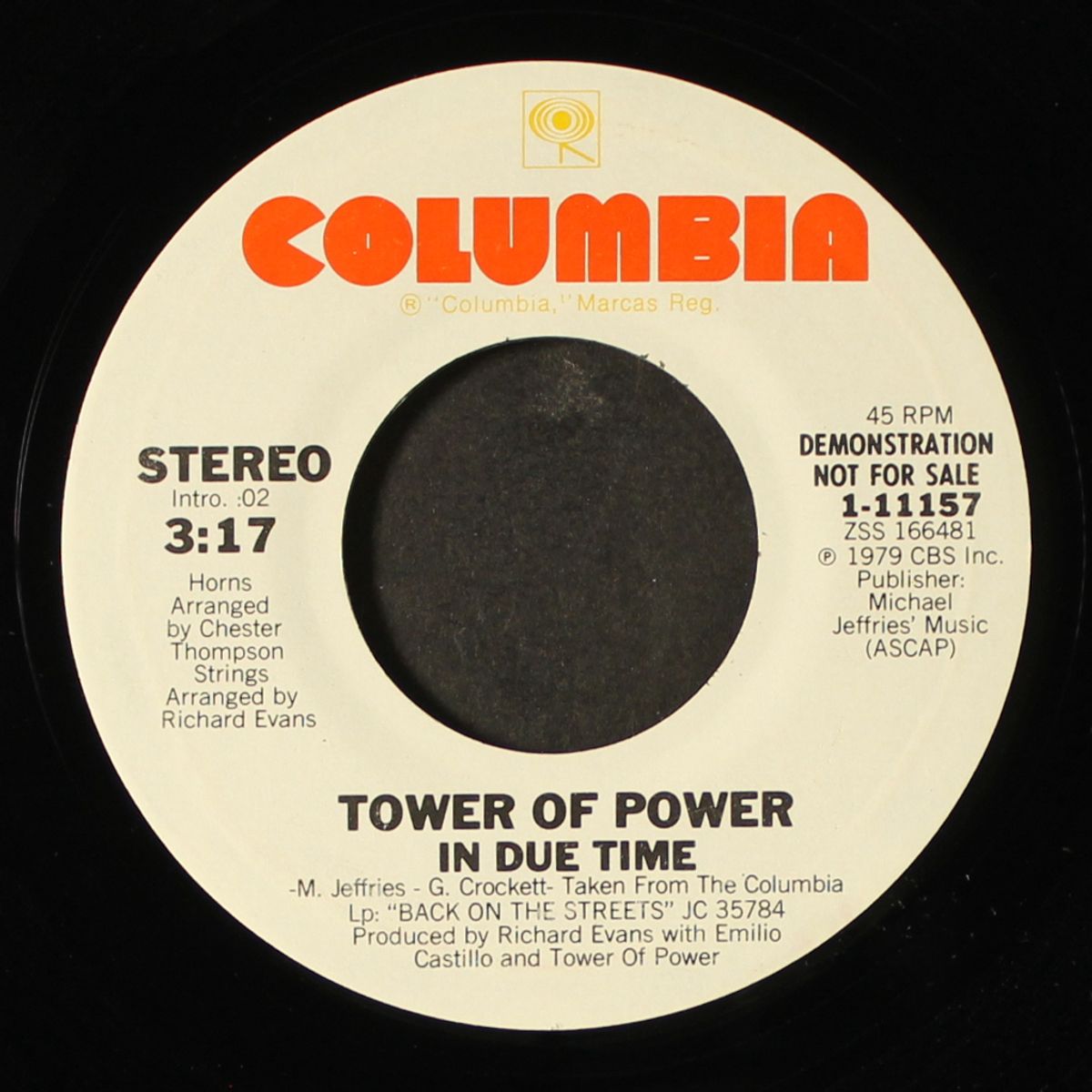 in due time / same by TOWER OF POWER