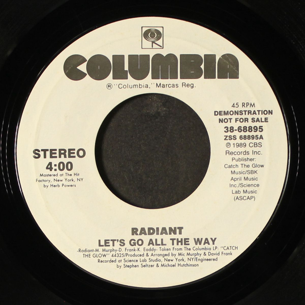let's go all the way / same by RADIANT