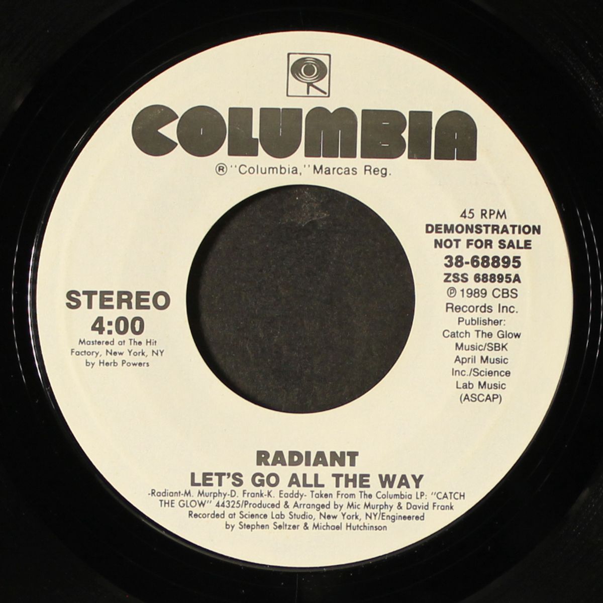 let's go all the way / same by RADIANT