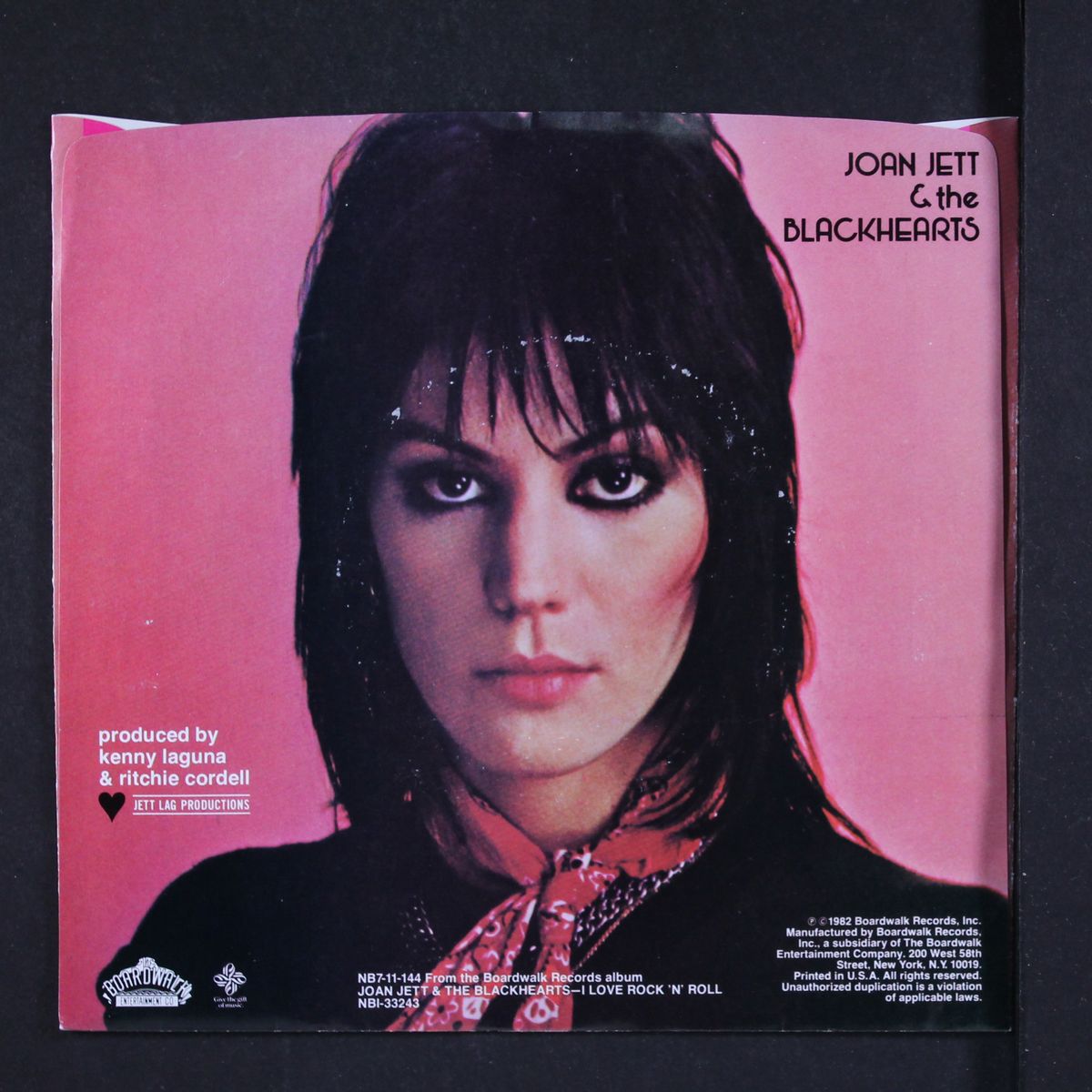 crimson and clover / oh woe is me by JOAN JETT & BLACKHEARTS
