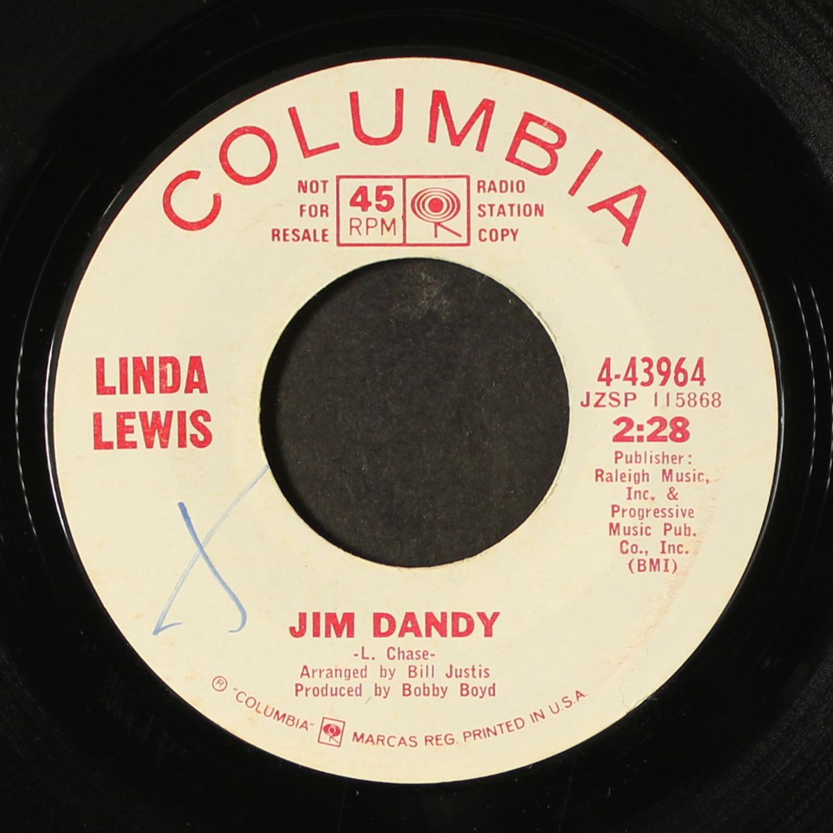 jim dandy / who will be the next one by LINDA LEWIS
