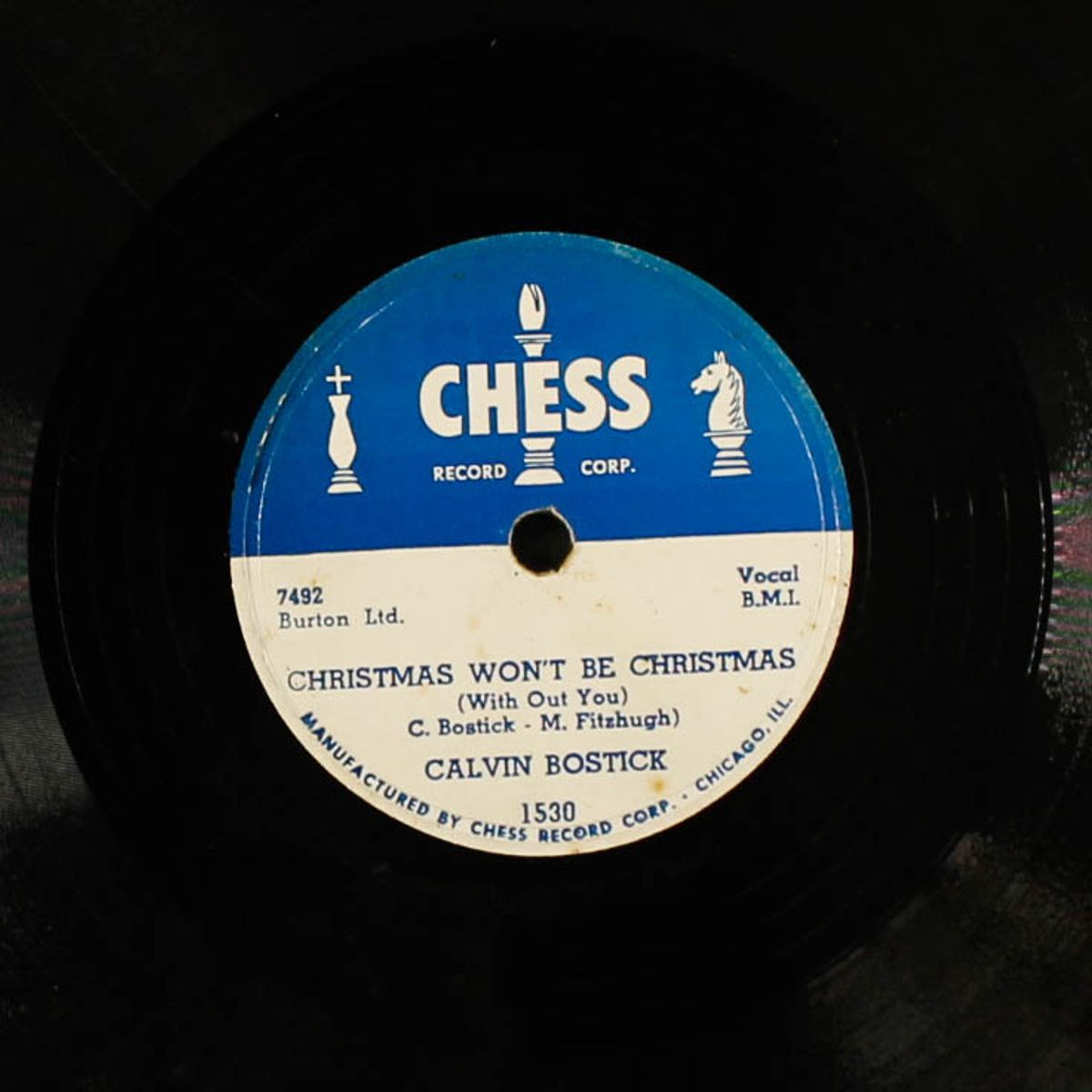 four eleven boogie / christmas won't be christmas by CALVIN BOSTICK