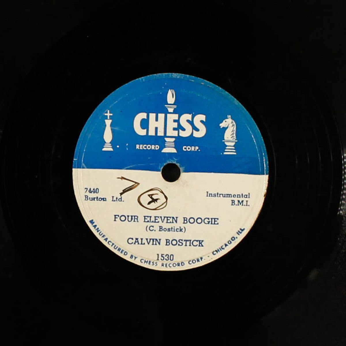 four eleven boogie / christmas won't be christmas by CALVIN BOSTICK
