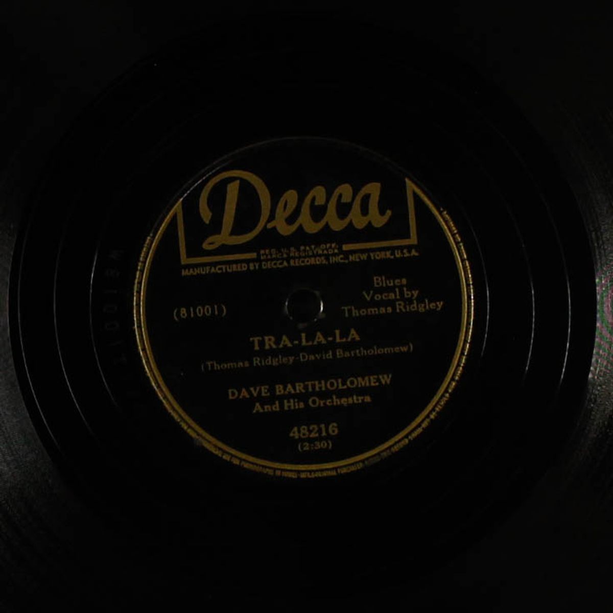 tra-la-la / teejim by DAVE BARTHOLOMEW