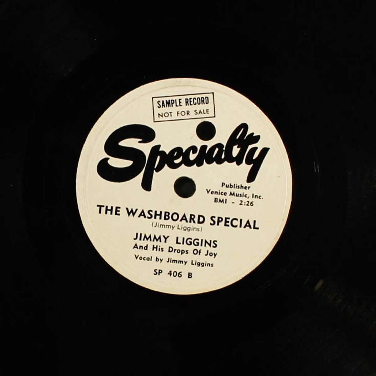 lover's prayer / the washboard special by JIMMY LIGGINS