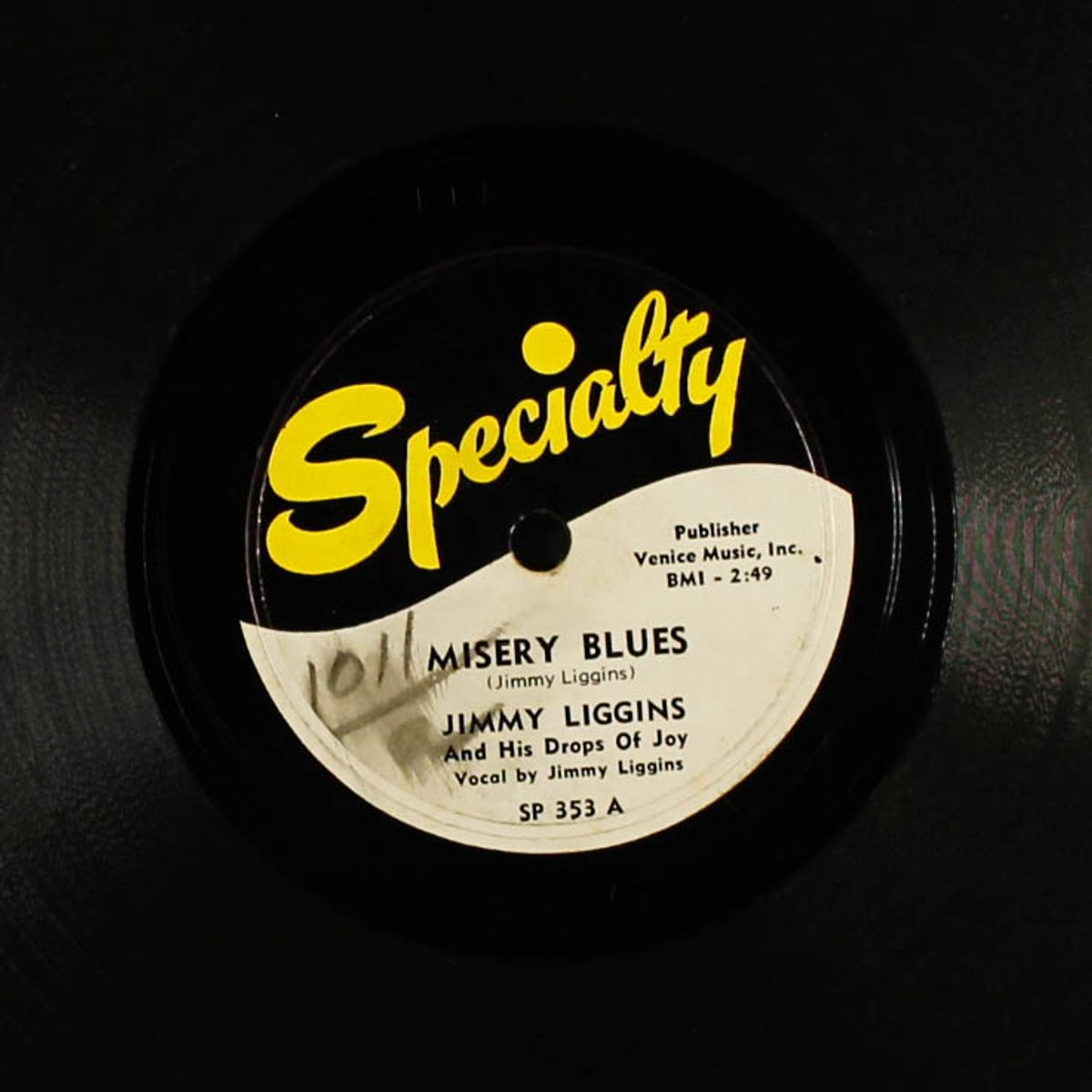 misery blues / mississippi boogie by JIMMY LIGGINS