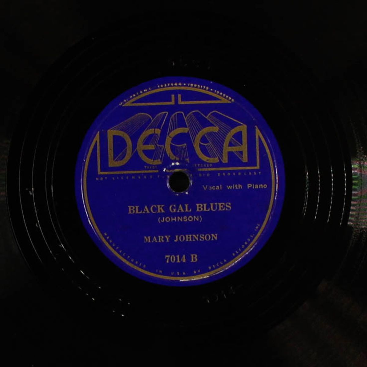 deceitful woman blues / black gal blues by MARY JOHNSON