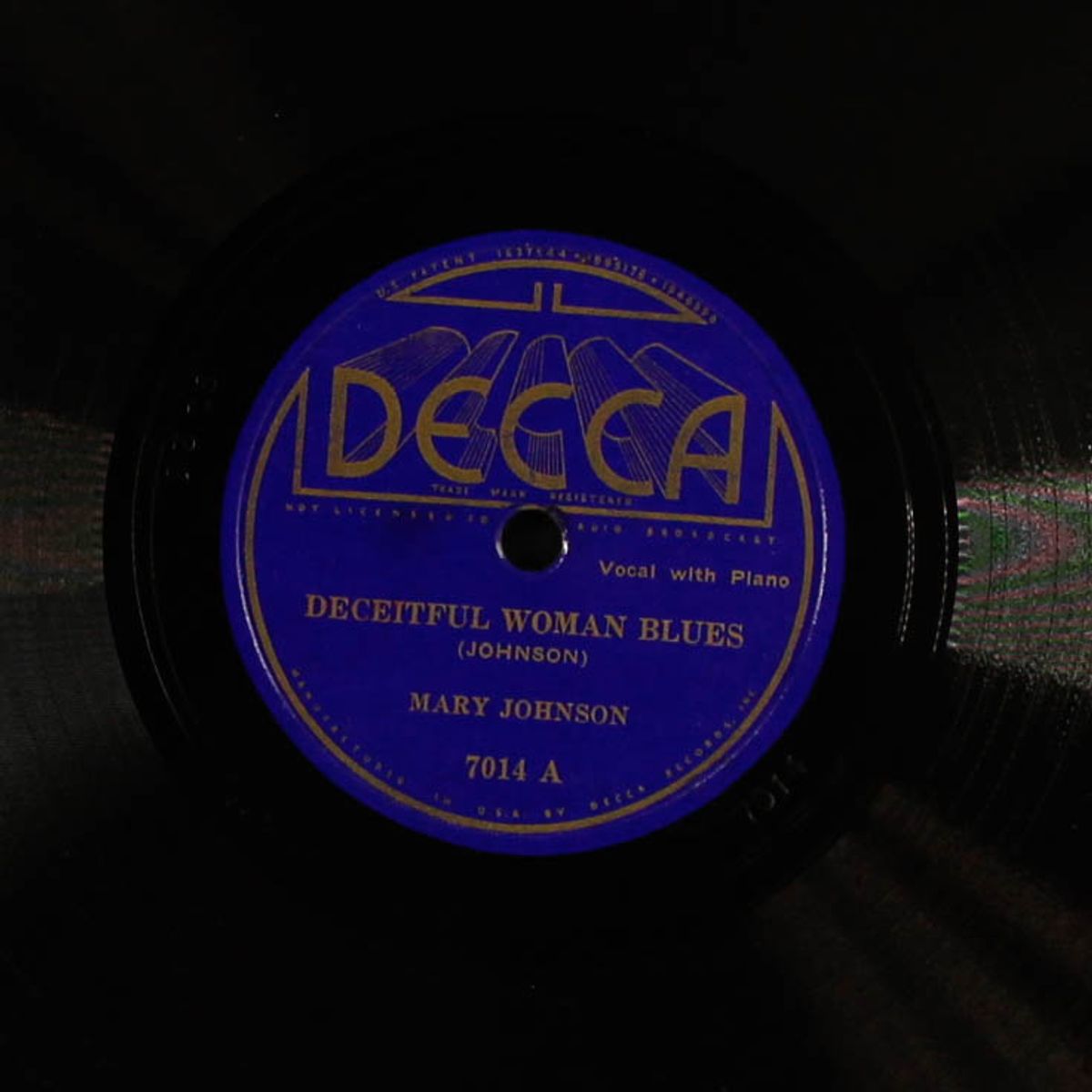 deceitful woman blues / black gal blues by MARY JOHNSON