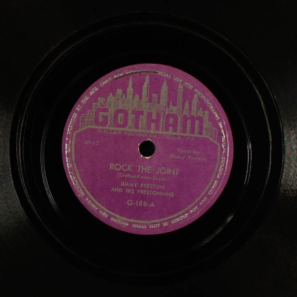 rock the joint / drinking woman by JIMMY PRESTON