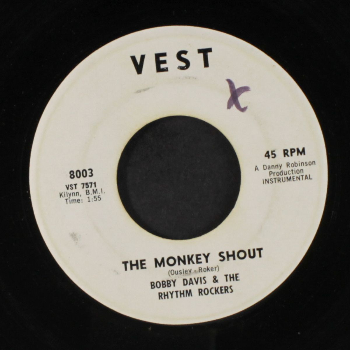 get wit it / the monkey shout by BOBBY DAVIS & RHYTHM ROCKERS