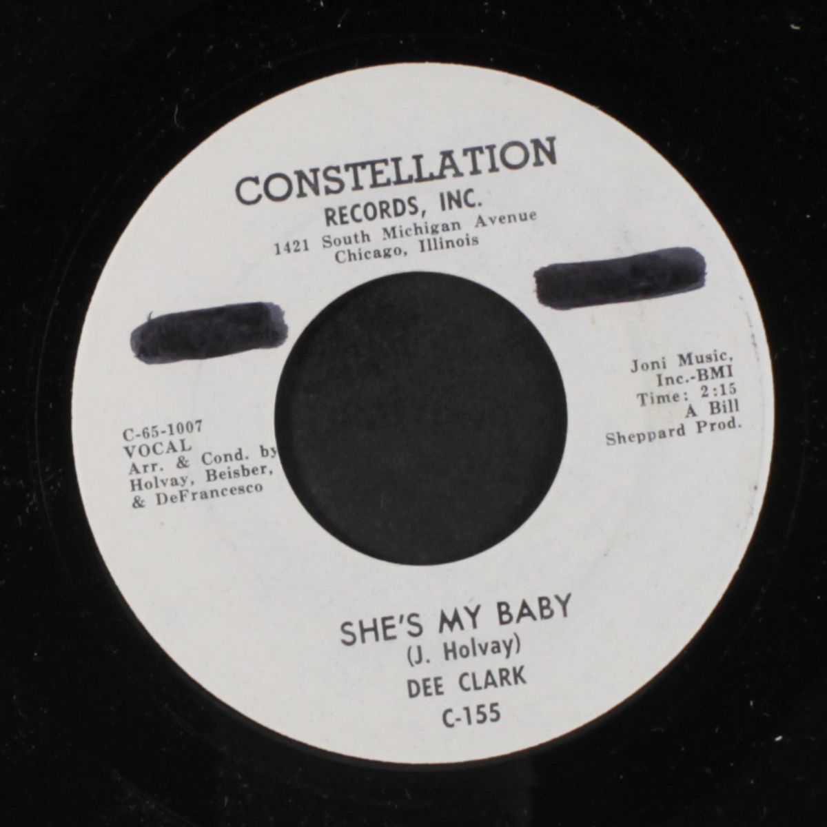 i can't run away / she's my baby by DEE CLARK
