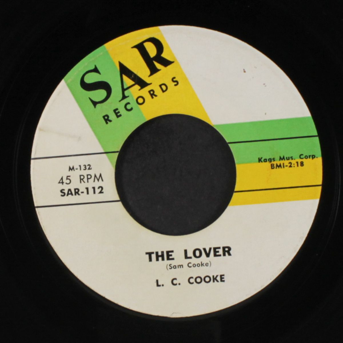 sufferin' / the lover by L.C. COOKE