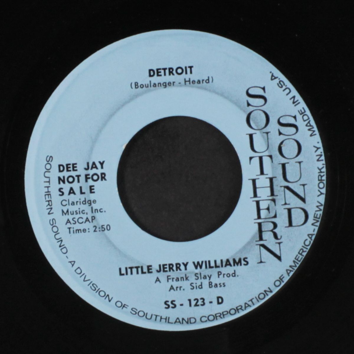detroit by LITTLE JERRY WILLIAMS
