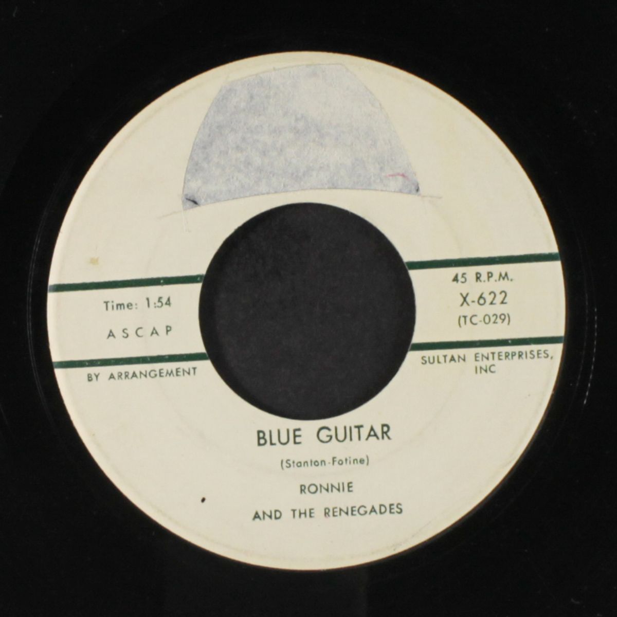 mad / blue guitar by SOCIAL OUTCASTS / RONNIE & RENEGADES